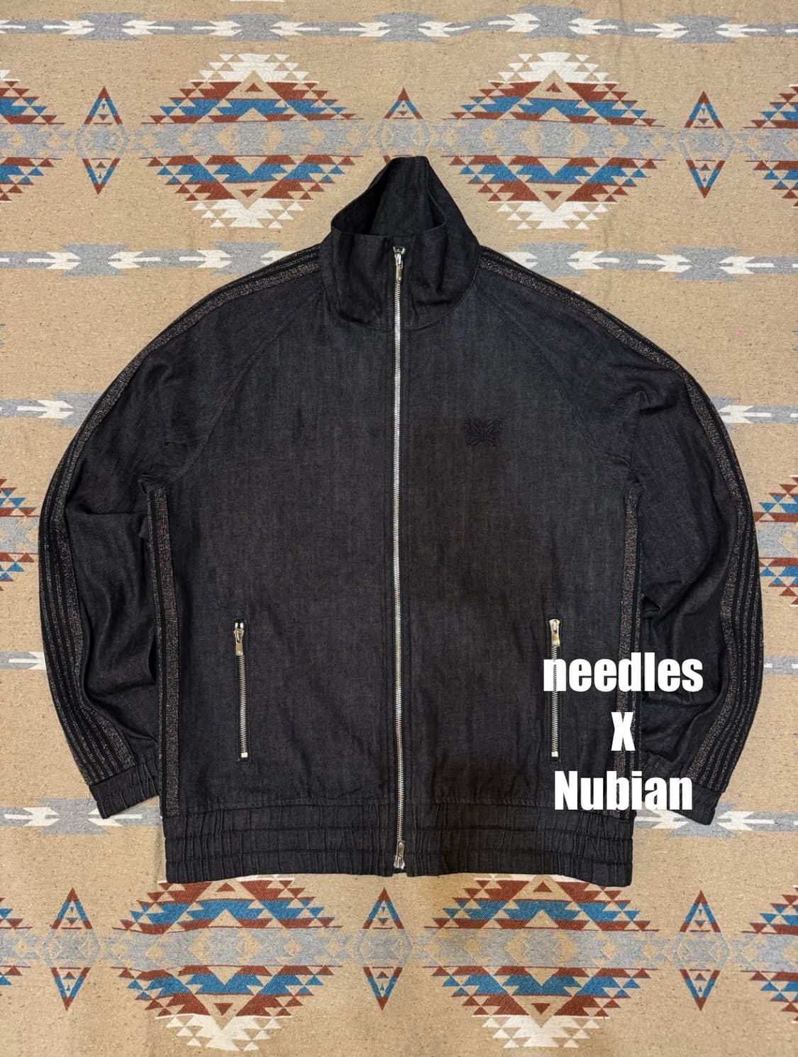 [M] 니들스 x 누비앙 익스크루시브 8oz 데님 트랙자켓 상품이미지1