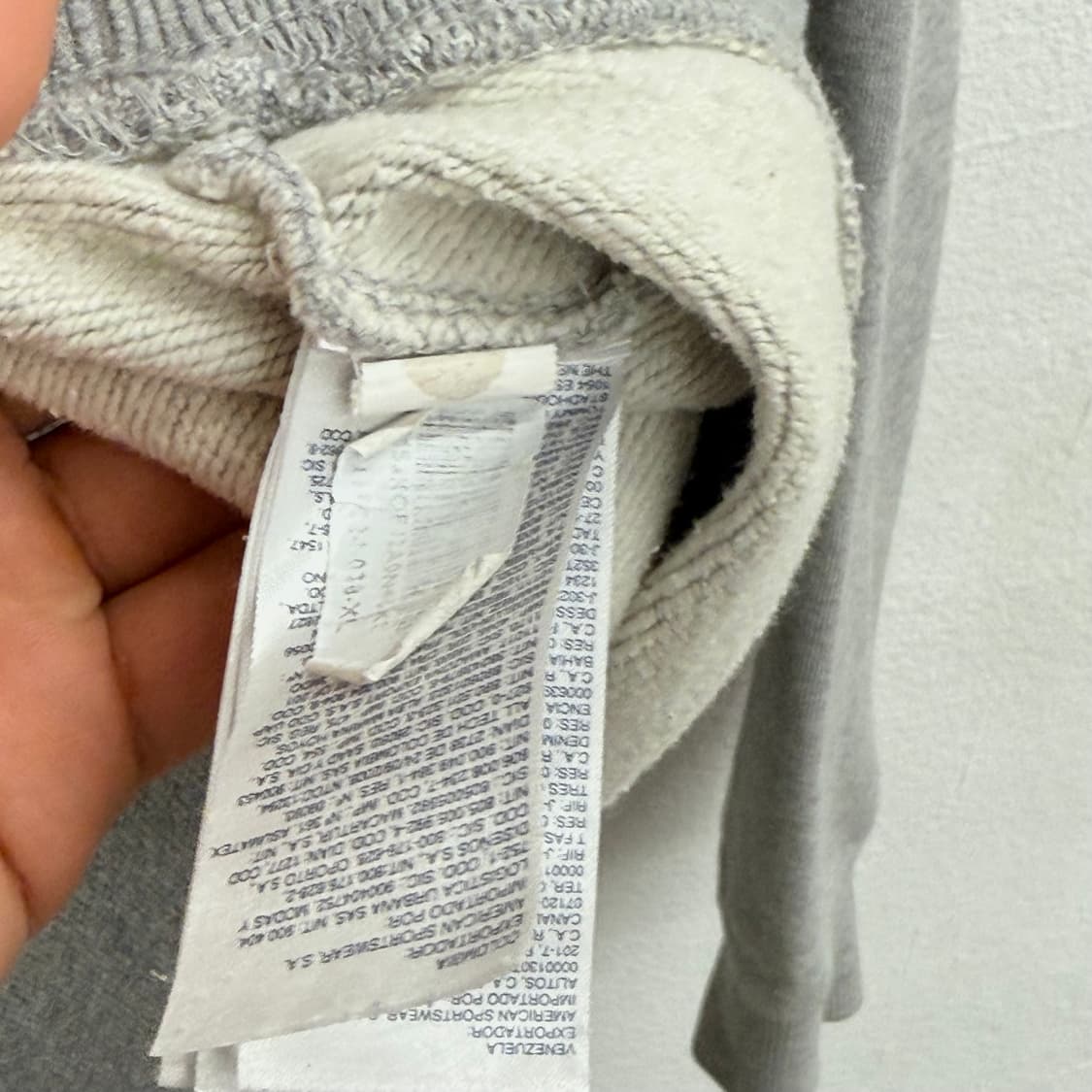 타미진스 로고 기모 맨투맨 (XL) 상품이미지3