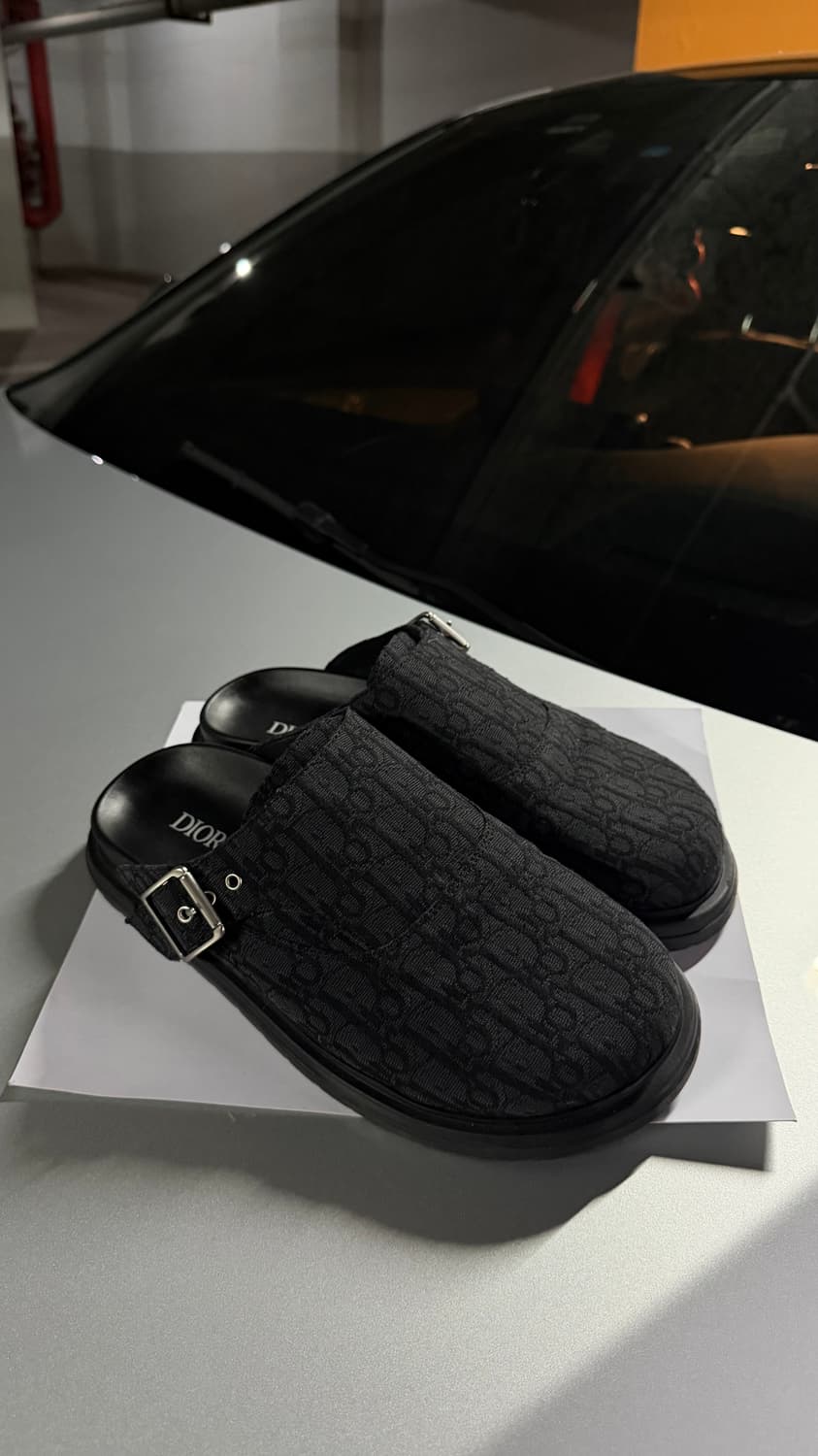 디올 아쿠아 뮬 오블리크 블랙 43사이즈 상품이미지1