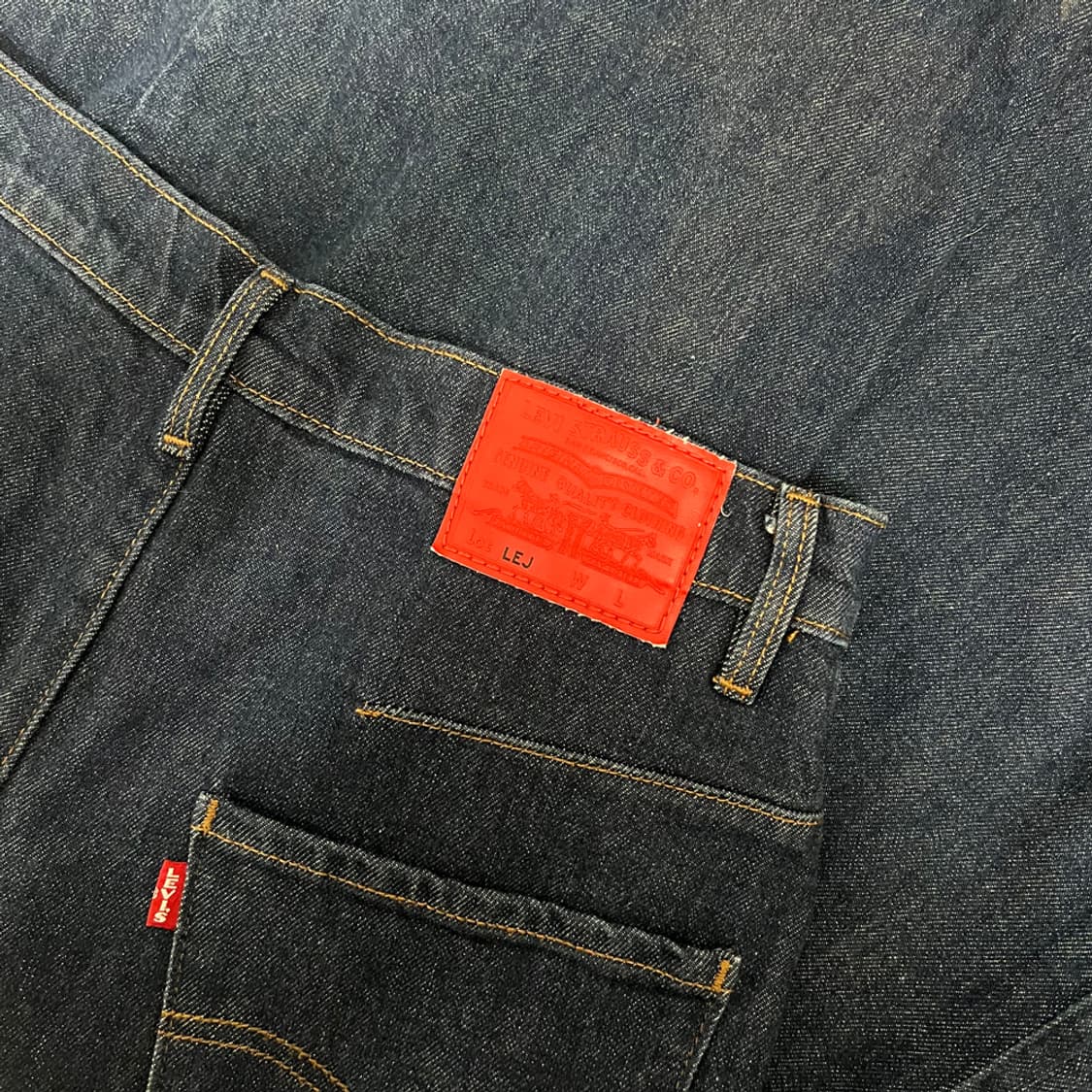 리바이스 LEJ 프리미엄 빅E 와이드 벌룬 데님 팬츠 청바지 26 상품이미지4