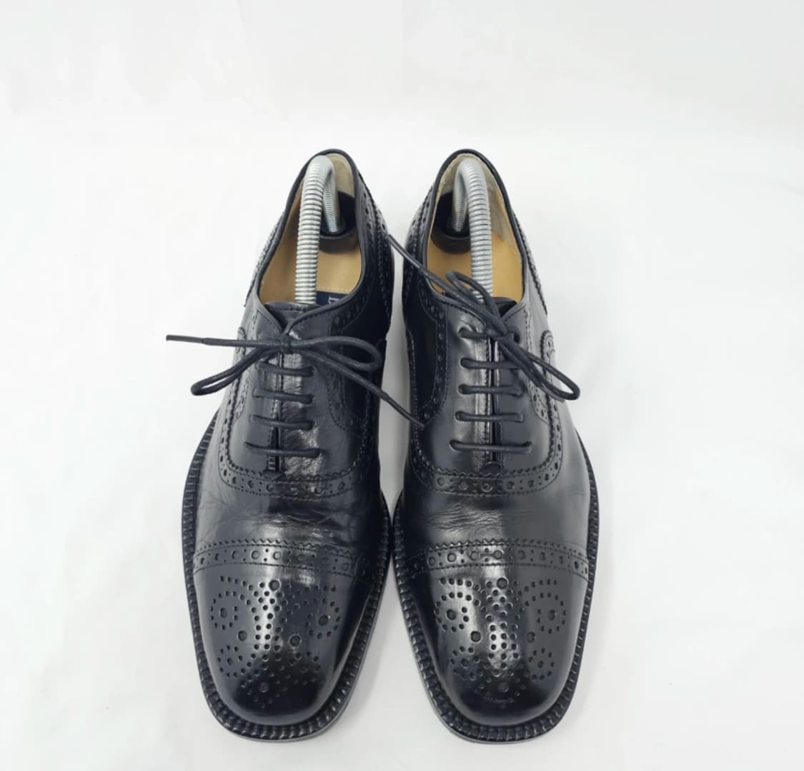 버버리 남성 수제 가죽 구두 40 (255mm) 상품이미지2