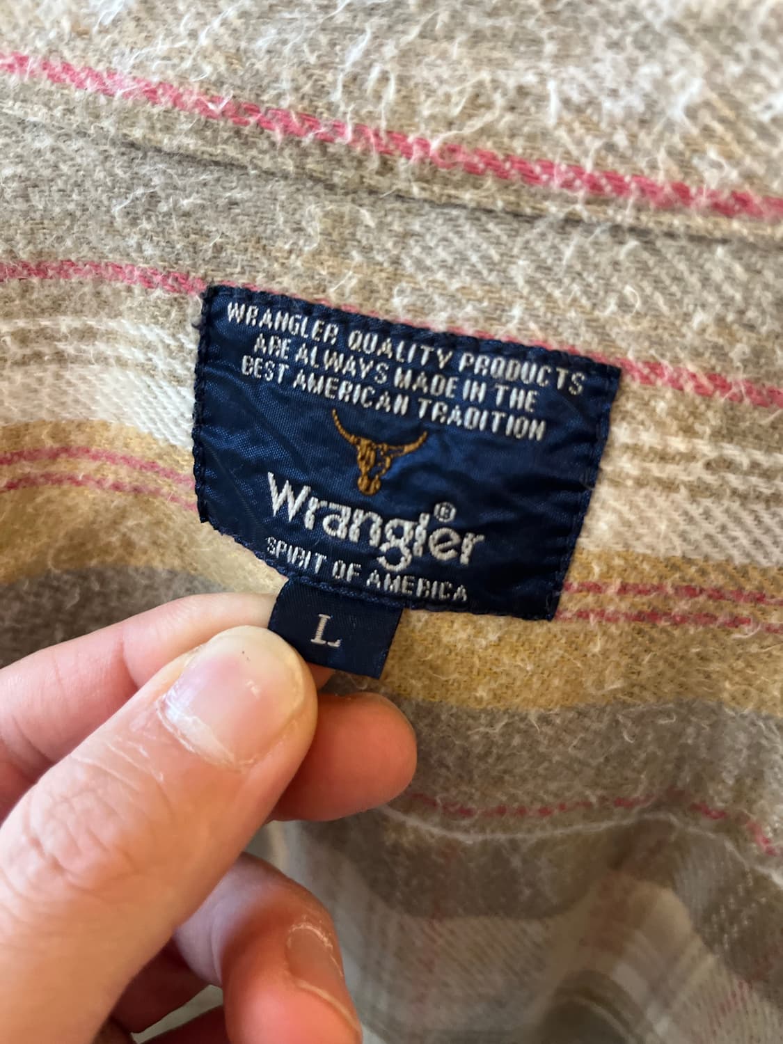 Wrangler “Spirit of America” 울터치 플란넬 셔츠 상품이미지4