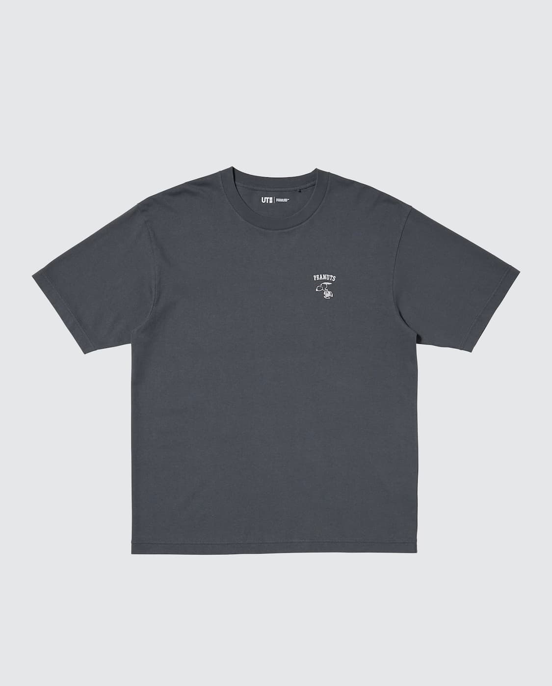 [4XL] 유니클로 PEANUTS UT 그래픽 티셔츠 다크그레이 상품이미지2