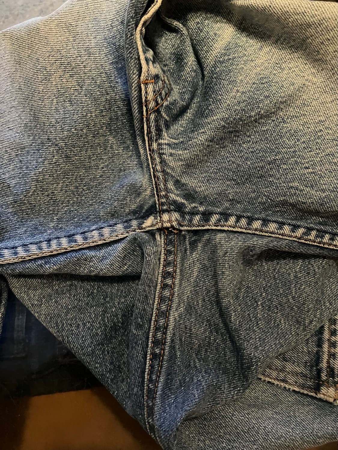 80s USA 빈티지 리바이스 505 데님 팬츠 상품이미지8