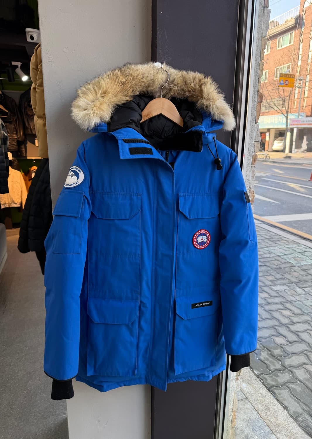 S/ 캐나다구스 PBI 로얄블루 다운 패딩점퍼 상품이미지3