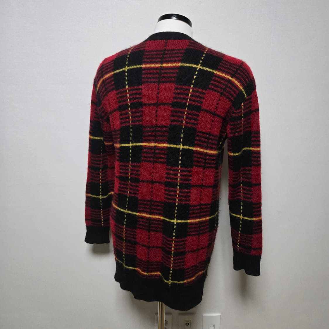 폴로랄프로렌 타탄체크 알파카 가디건/ 남성 가디건/ 여성 가디건  상품이미지7