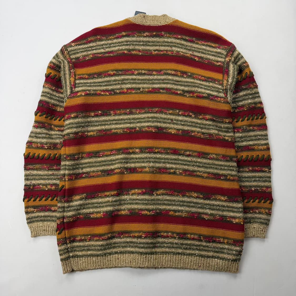 Vintage liz wear 케이블 니트 가디건 상품이미지6