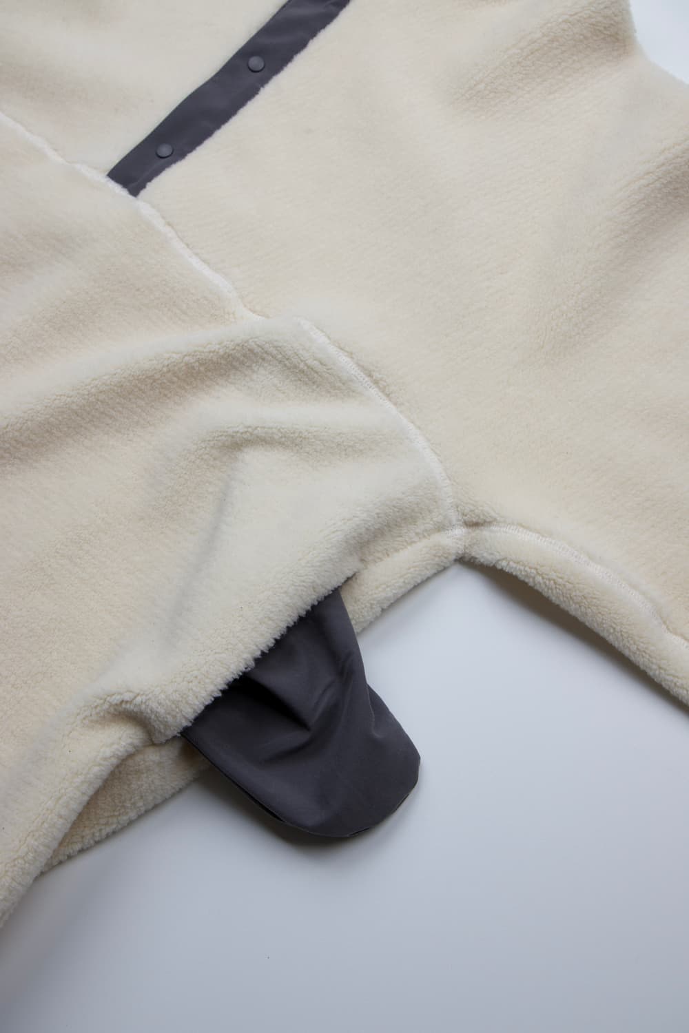 Graphpaper 울 보아 하이넥 풀오버 크림 상품이미지5