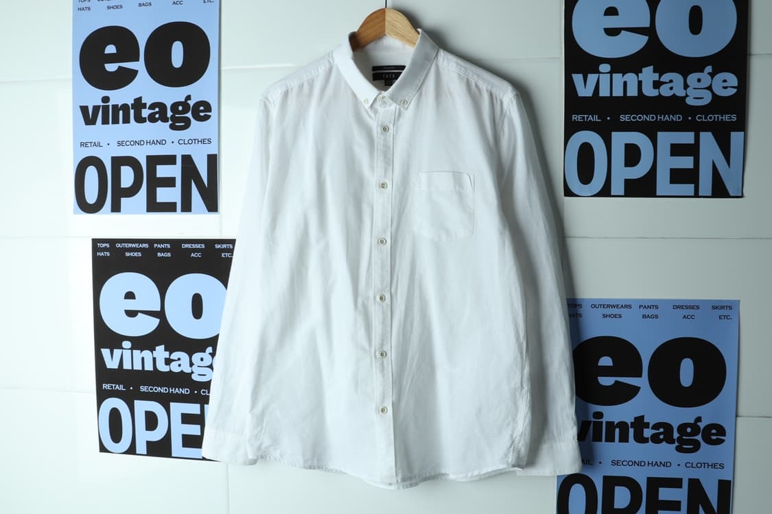 (XL-2XL) 테이트 셔츠 남방 화이트 린넨 마 무지-H32710 상품이미지2