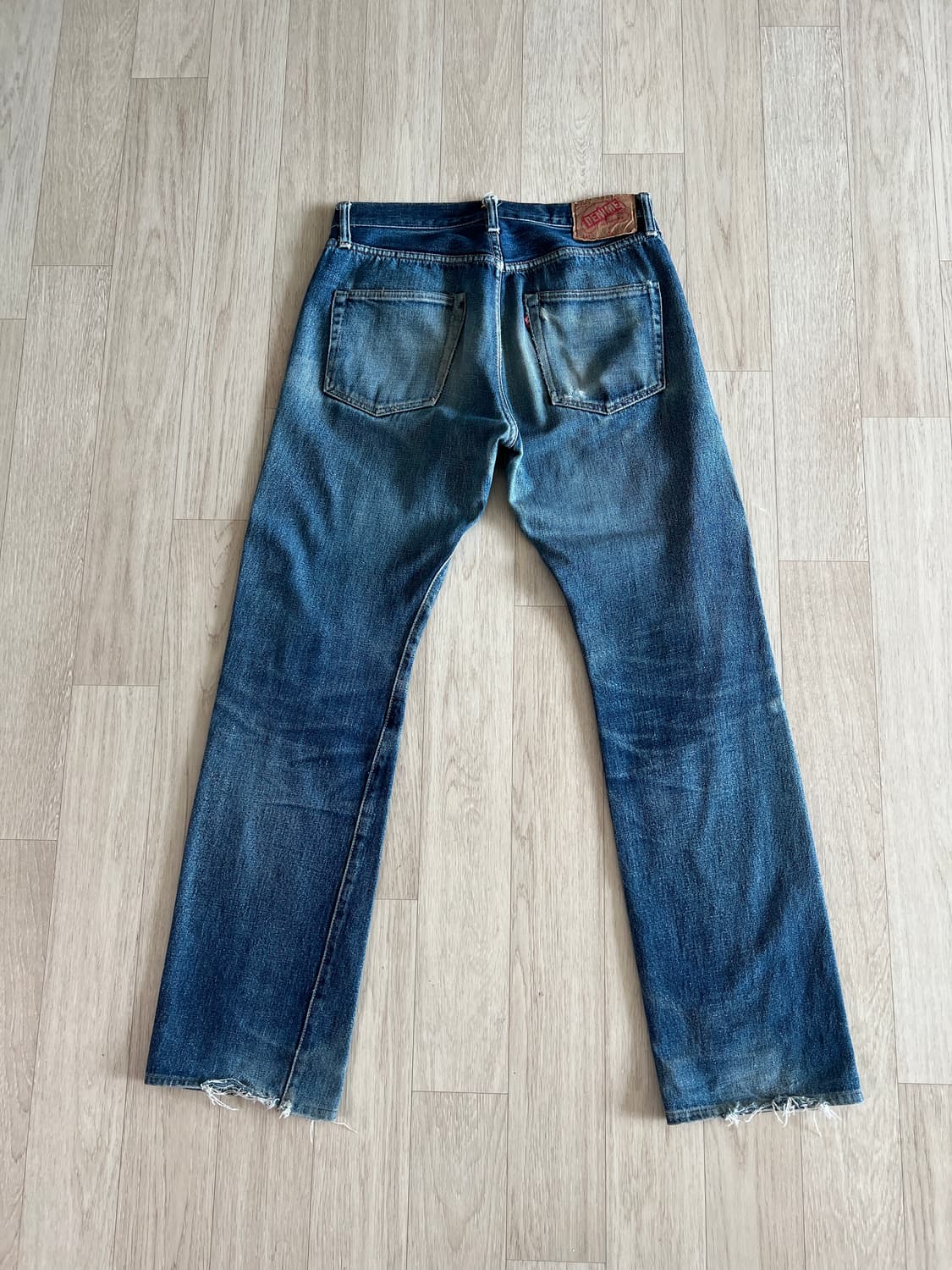 드님 셀비지 빈티지 데미지 데님 팬츠 31 상품이미지5