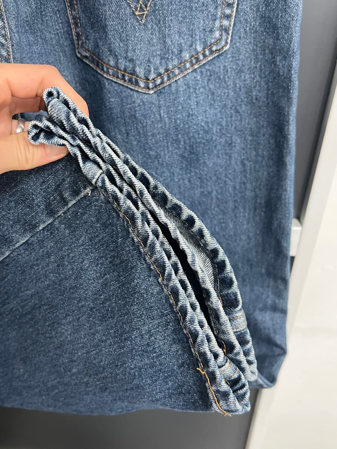 00s Levis 리바이스 505 스트레이트 핏 데님 팬츠 상품이미지4
