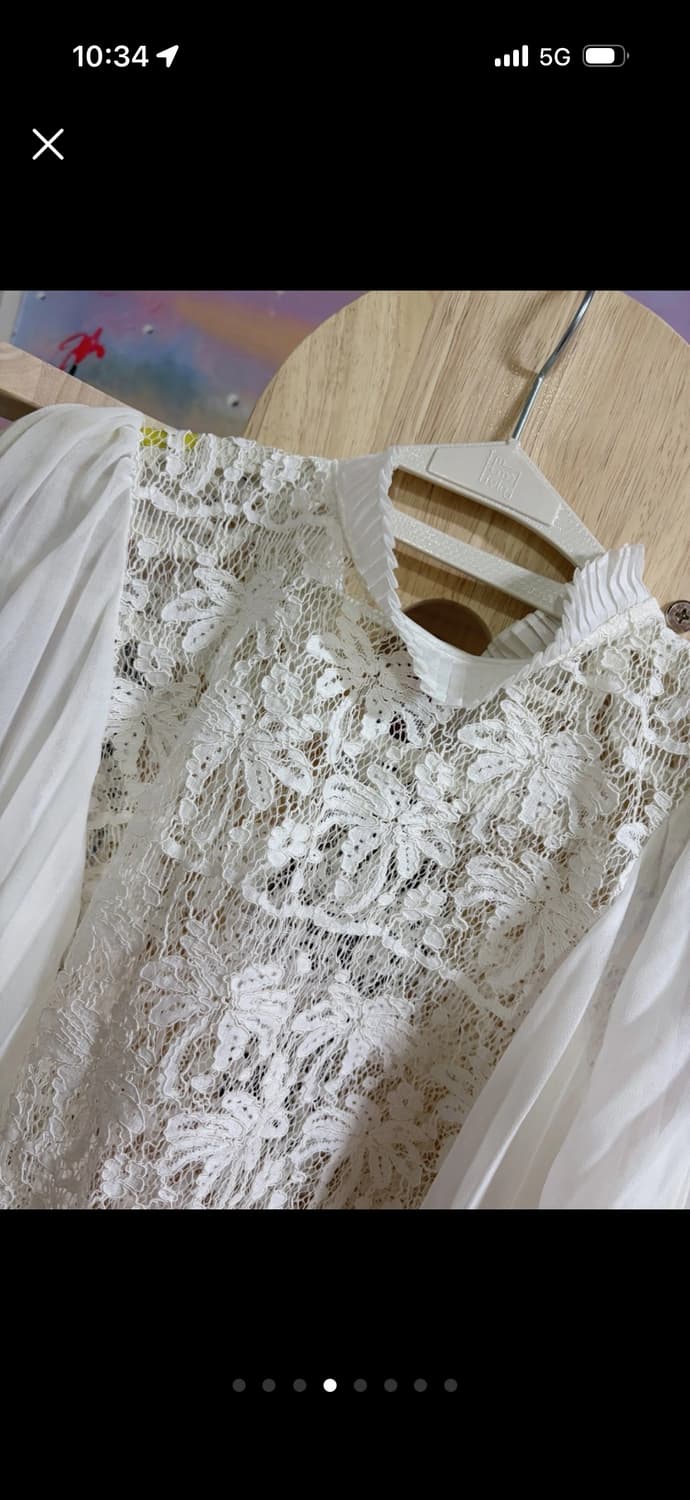 레이스 블라우스 상품이미지4