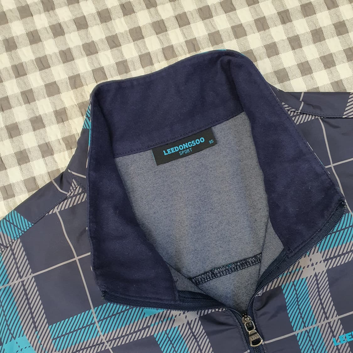 이동수 반집업 골프 긴팔티 남자95~100 상품이미지2