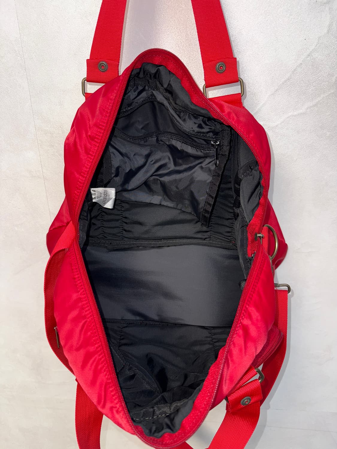 Adidas red firebird logo two ways bag 상품이미지6