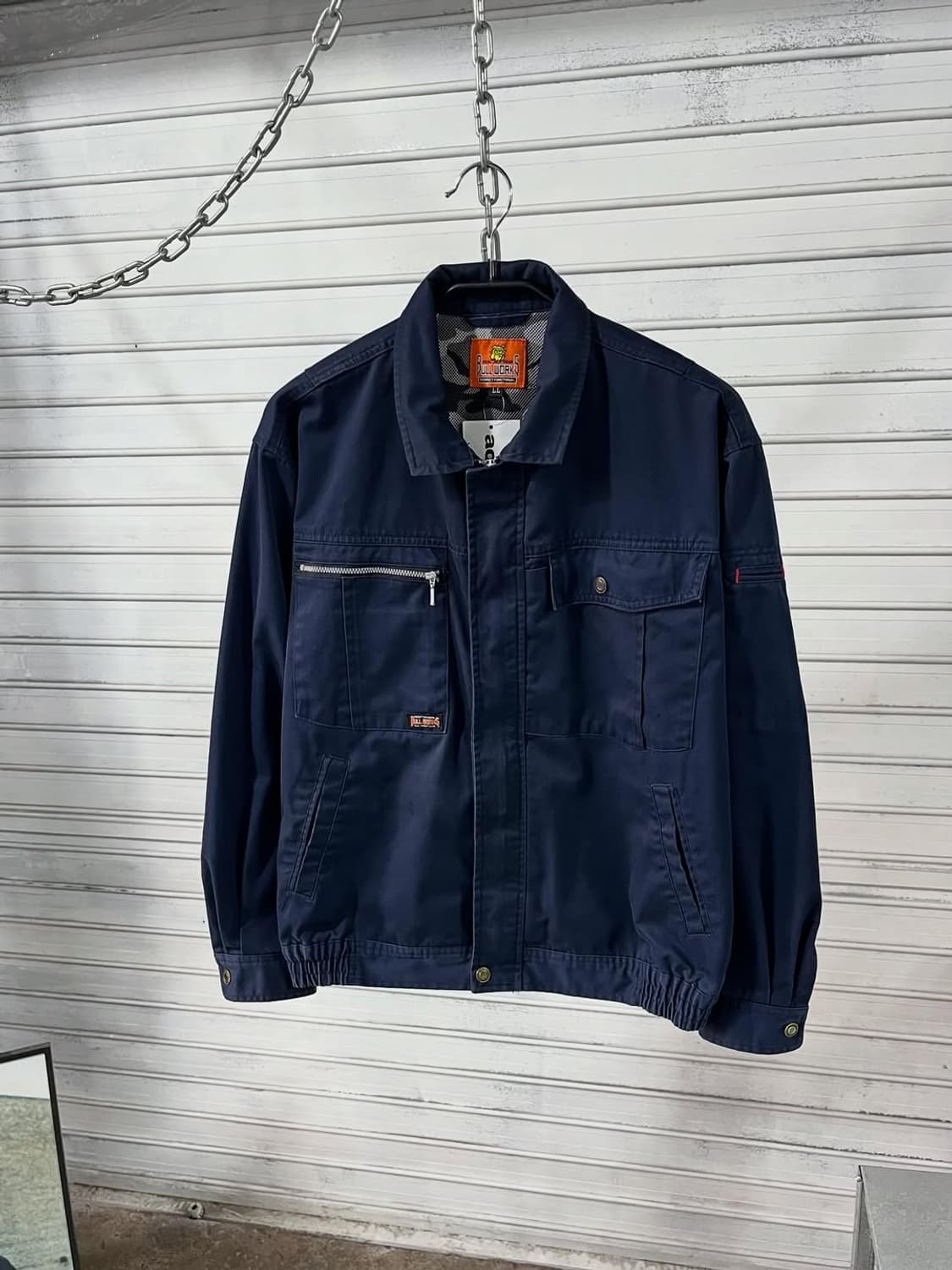 Bull Works fadede work jacket 상품이미지2