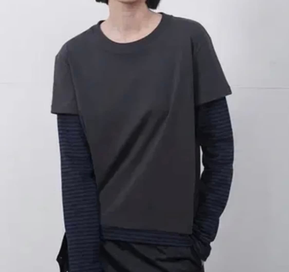오헤시오 레이어드 롱슬리브 LAYERED STRIPE T-SHIRT 상품이미지1