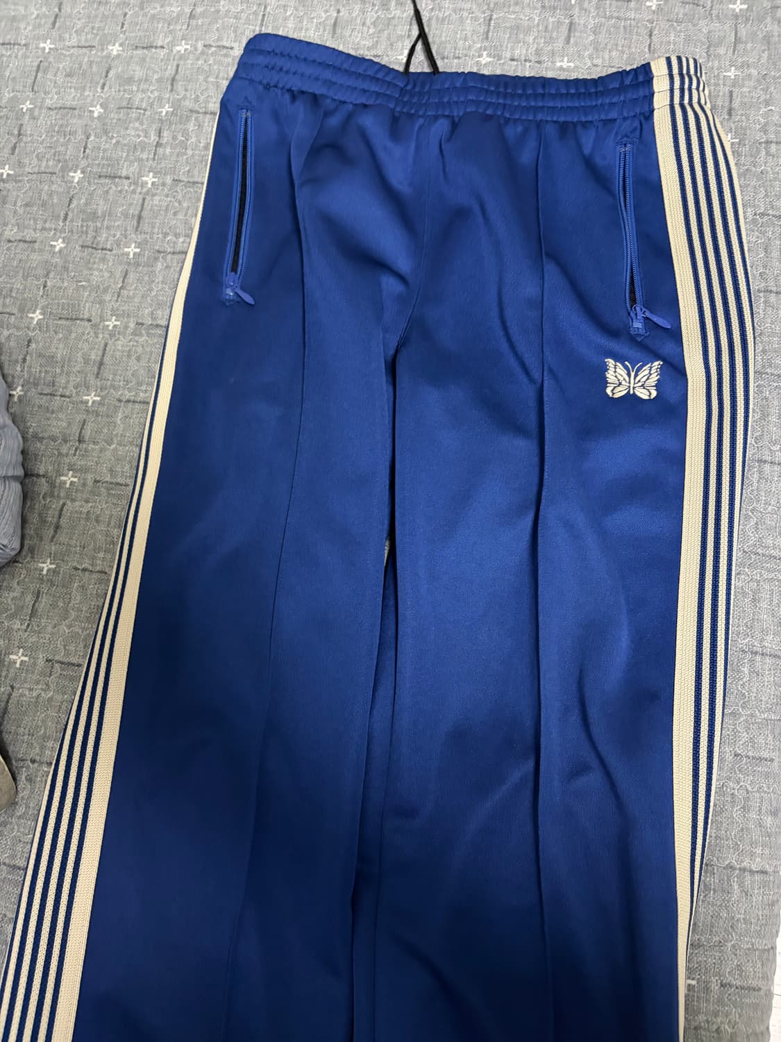 [M]니들스 트랙팬츠 폴리 스무스 로얄 상품이미지1