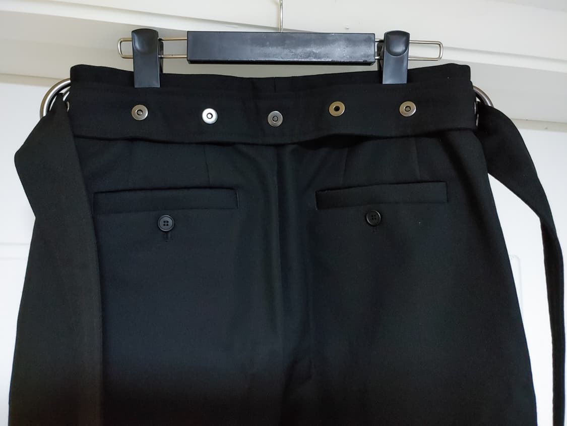 우영미 링 벨트 고리 트윌 팬츠 팝니다 상품이미지4