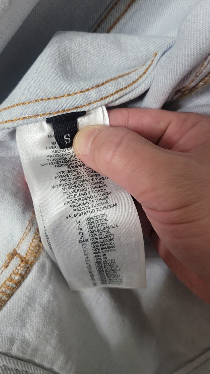 디젤 - D 릴로 데님 재킷(라이트 블루) S사이즈 상품이미지4