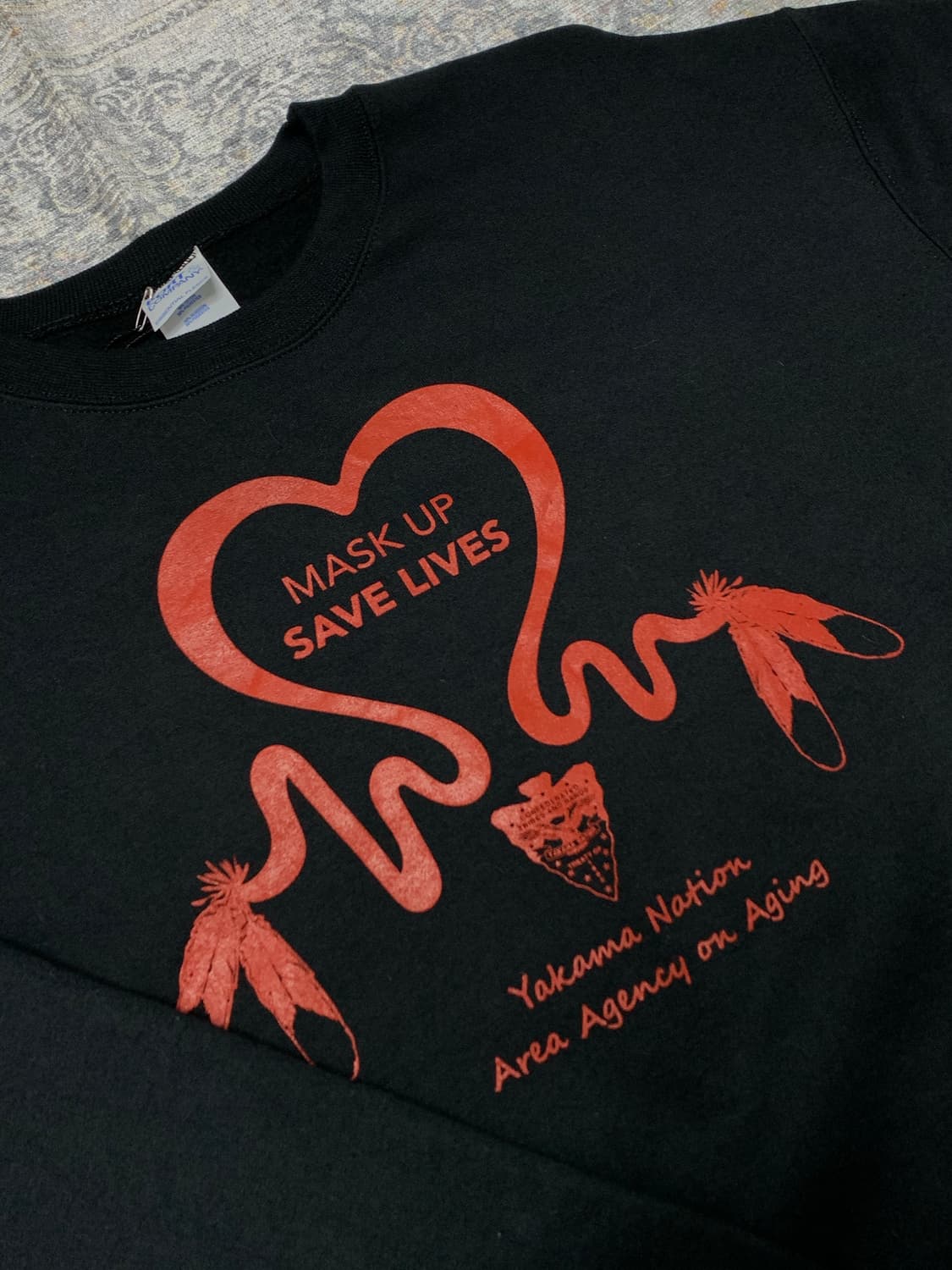 save lives 아메리칸 빈티지 스웻셔츠  상품이미지2