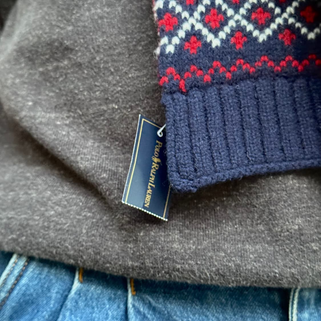 폴로 랄프로렌 스키 패턴 램스울 머플러 상품이미지8