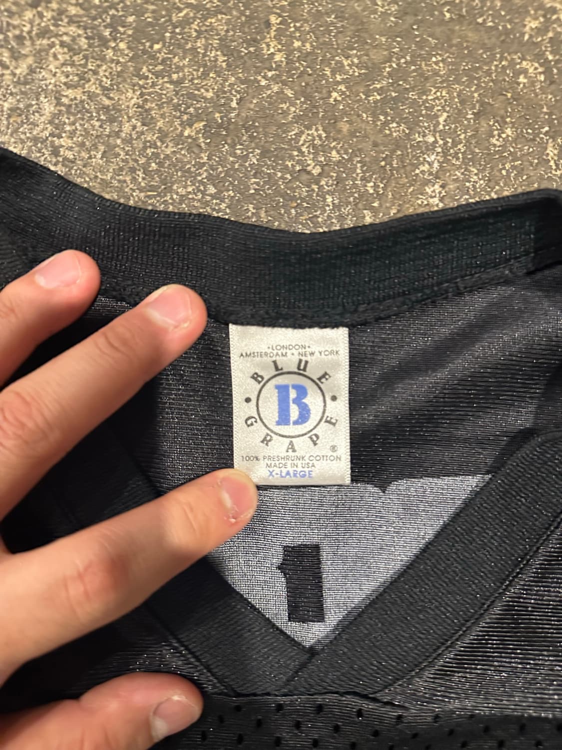 빈티지 90s 에일리언 럭비져지  상품이미지4