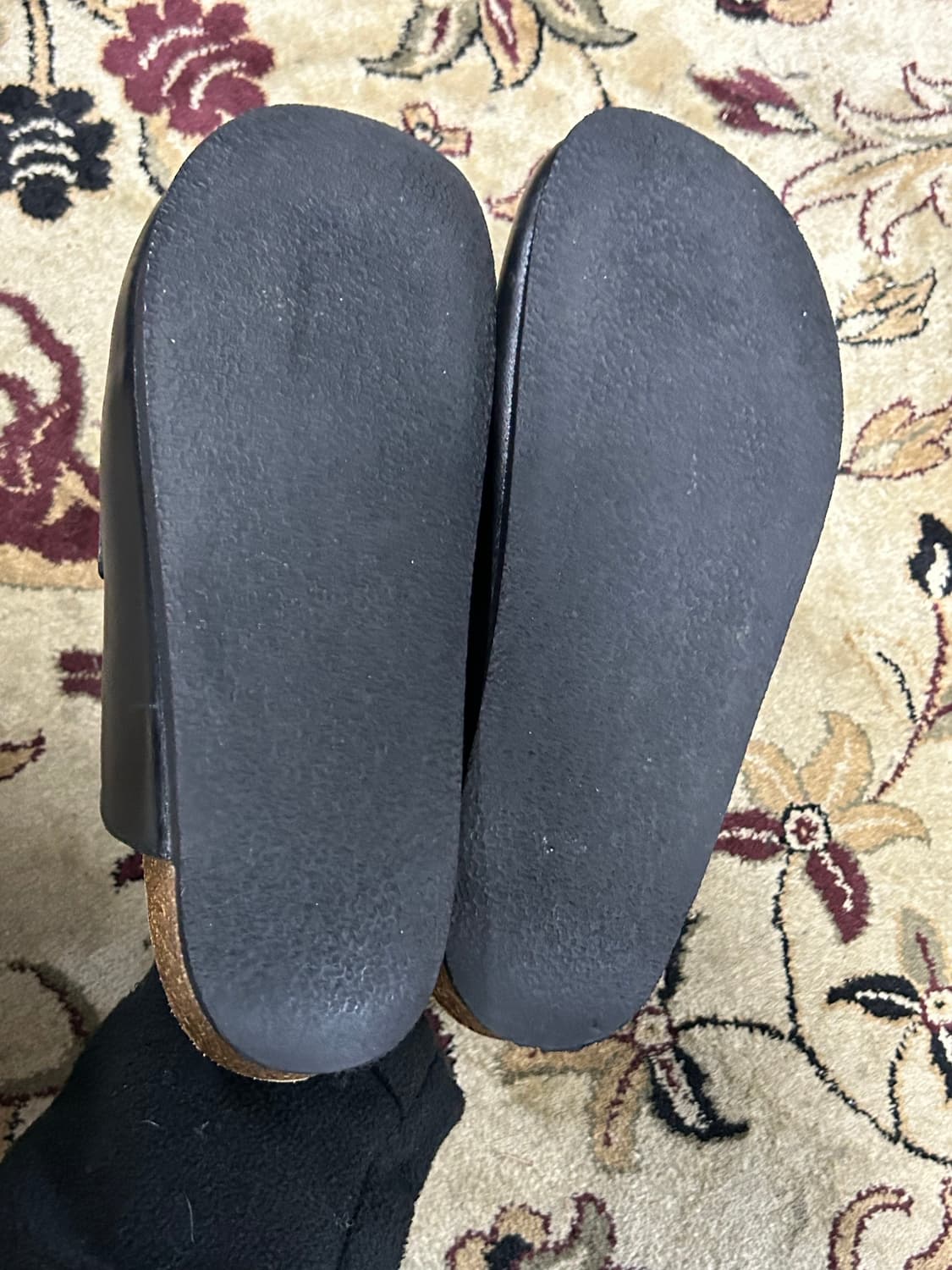 JW 앤더슨 블랙 가죽 뮬 37 상품이미지6