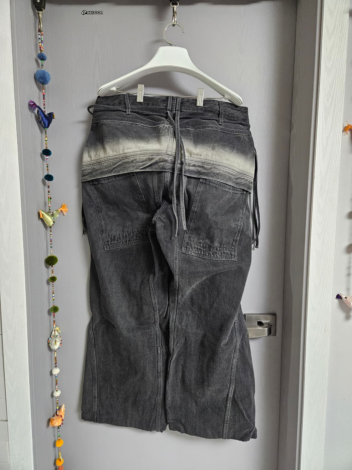 코스트퍼킬로 Cost per Kilo 워싱 와이드 데님 XL 상품이미지3