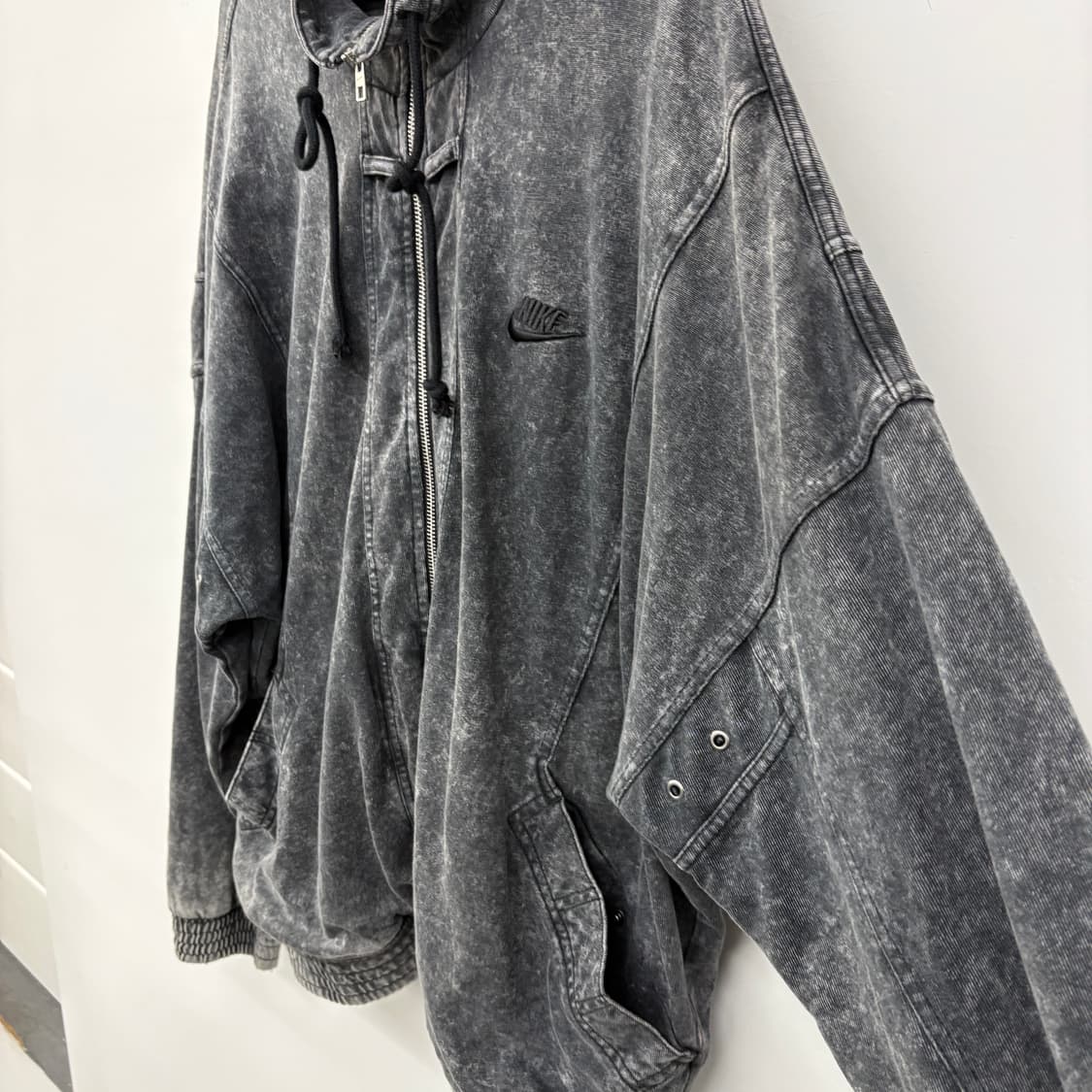 나이키 워싱 블랙 후드 집업 자켓 남성 XL 상품이미지3