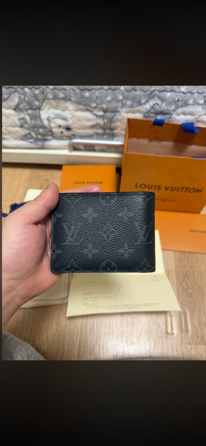 [상태 s]루이비통 이클립스 반지갑 풀박스 상품이미지3