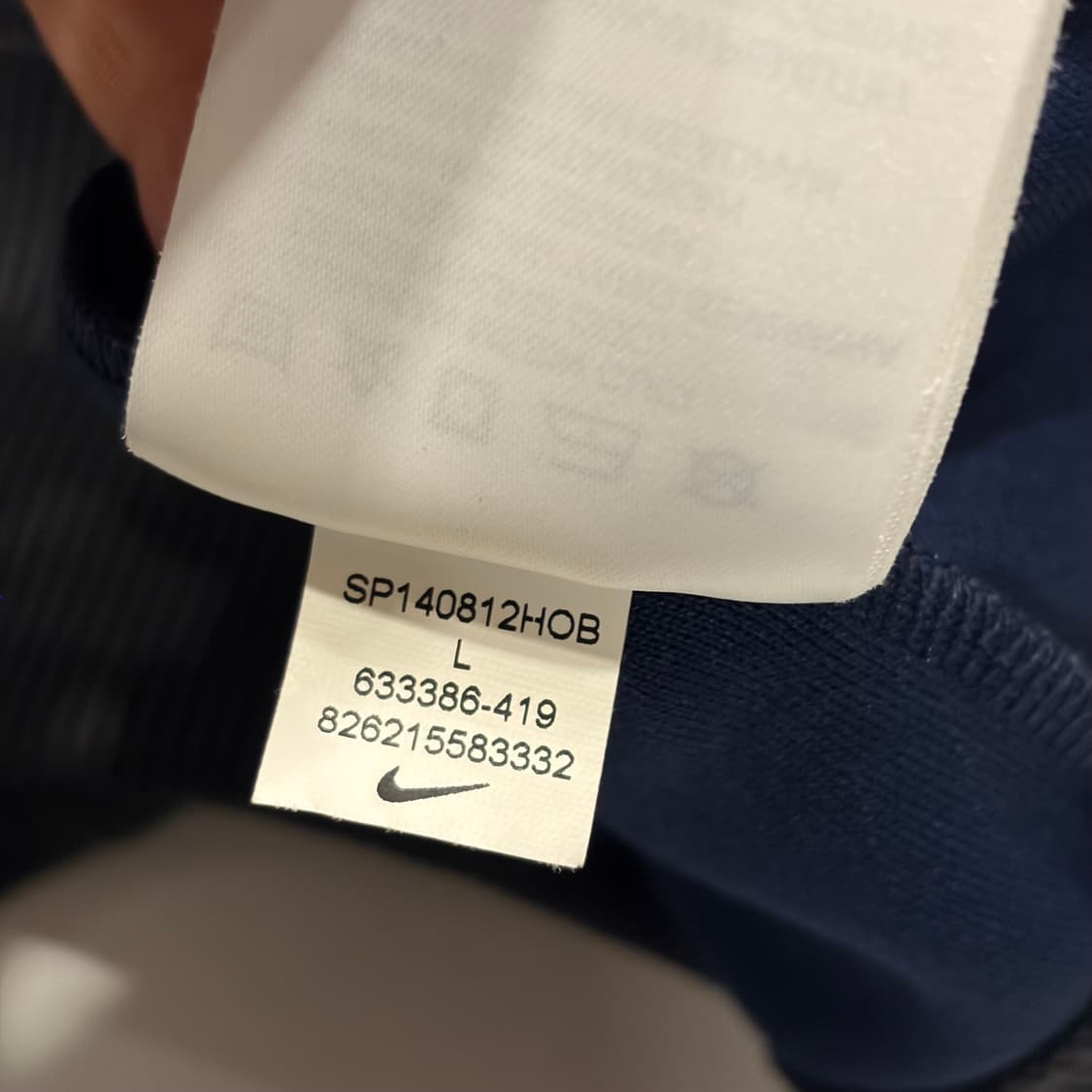 [L] 나이키 뉴욕양키즈 Yankees 트랙 자켓 네이비 B741 상품이미지9