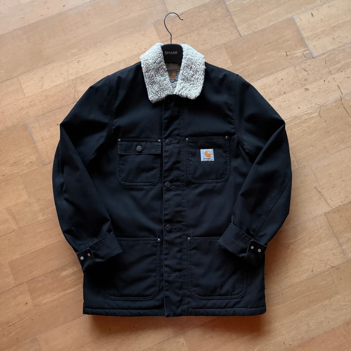 칼하트 초어코트 블랙 s 상품이미지1