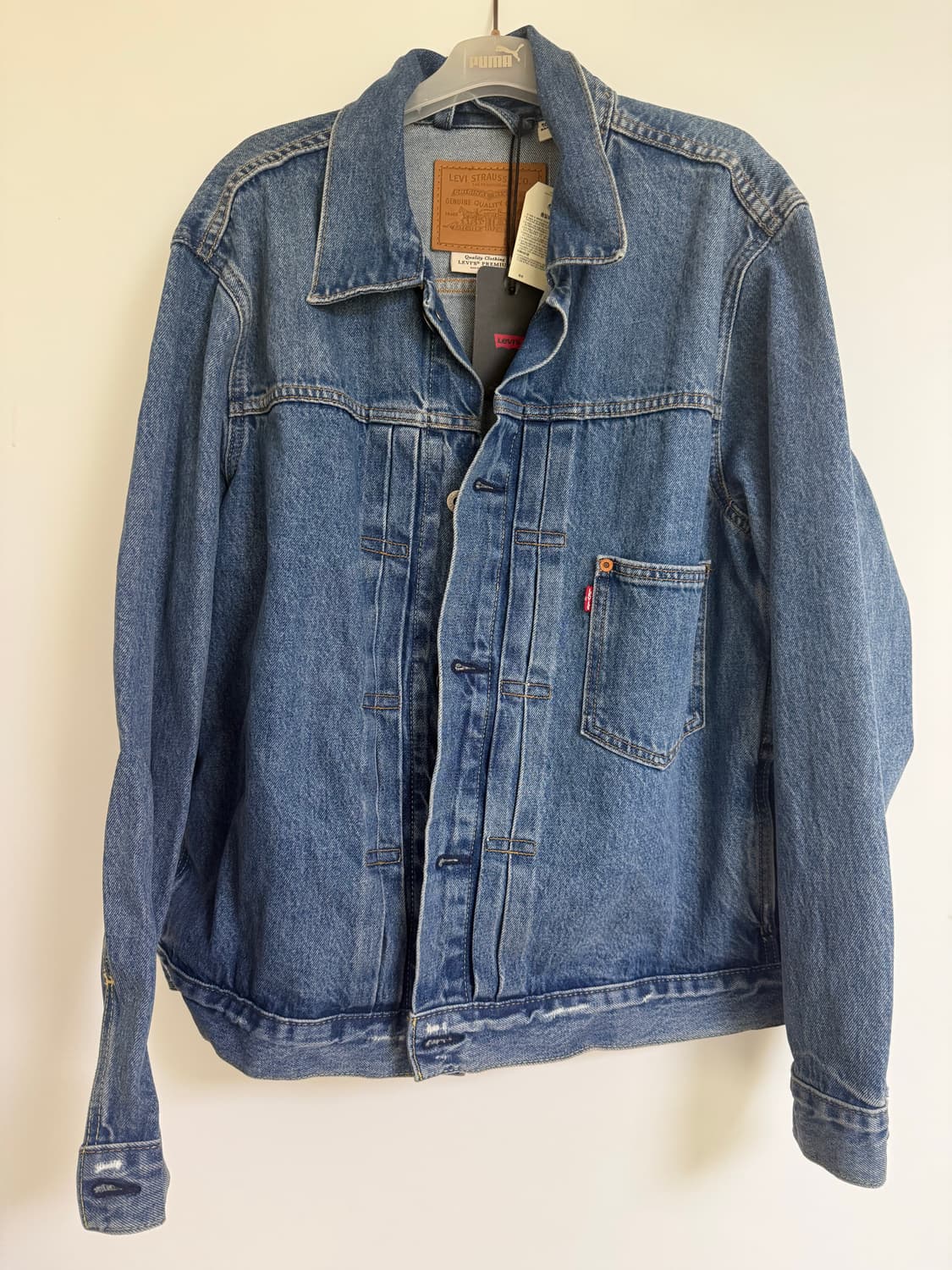 리바이스 남성 타입I 트러커 데님자켓 [L] 상품이미지4