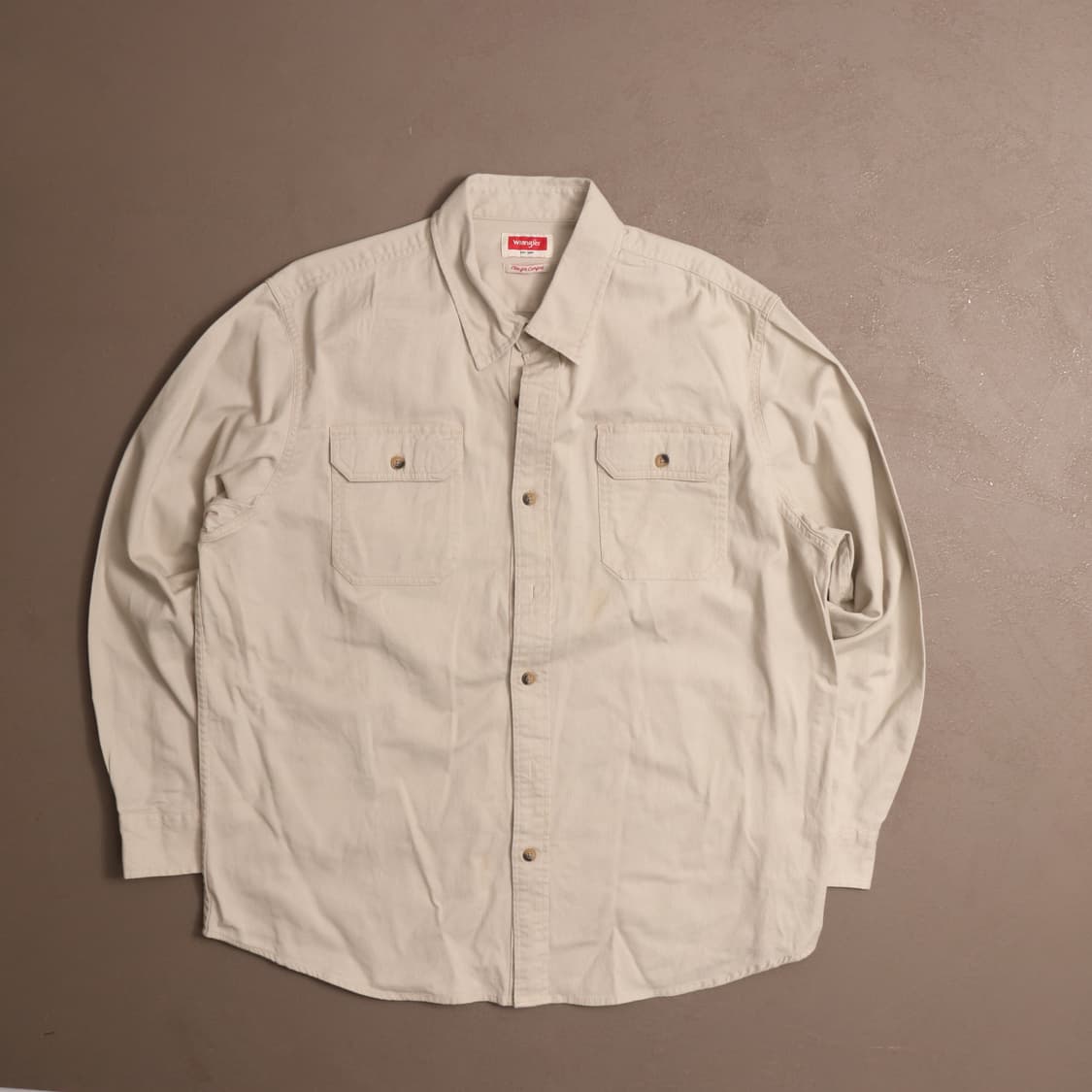 랭글러 코튼 워크셔츠 베이지 A1584 상품이미지1