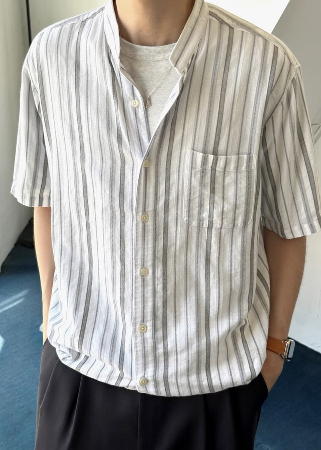 Light jacquard cotton design pattern H/S 상품이미지8