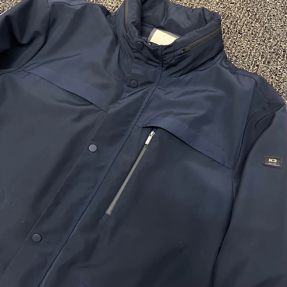 K2 케이투 바람막이 자켓 점퍼 네이비 110(2XL) 상품이미지2