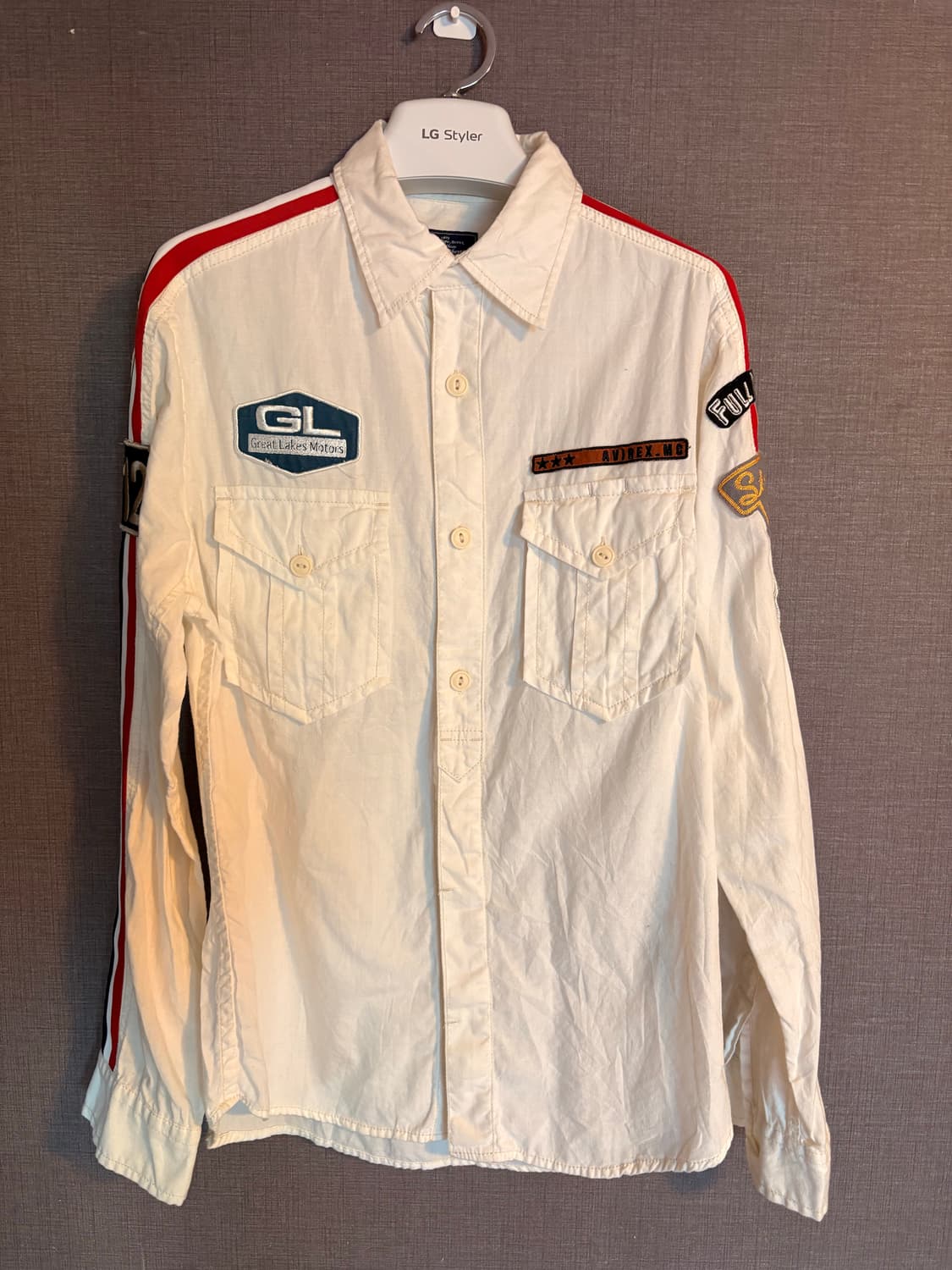 Avirex 레이싱셔츠 Japan 상품이미지1