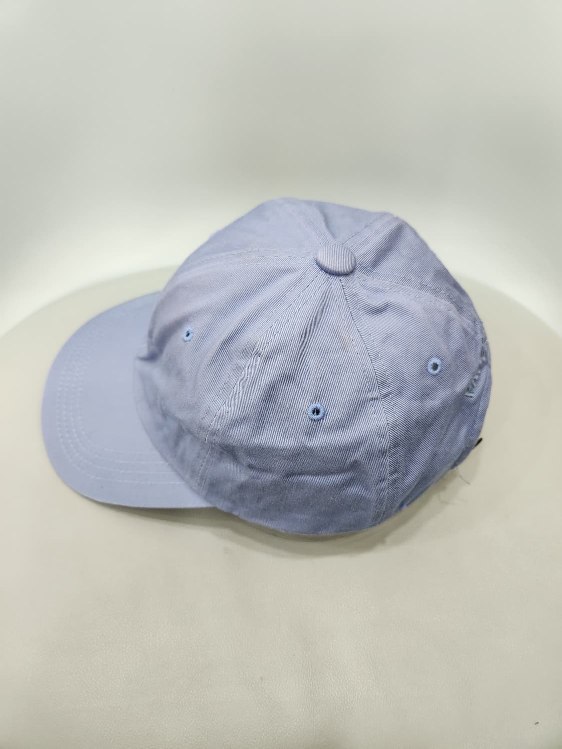 페이퍼코드 Paper Code 하늘색 바틀 자수 볼캡 모자 상품이미지3