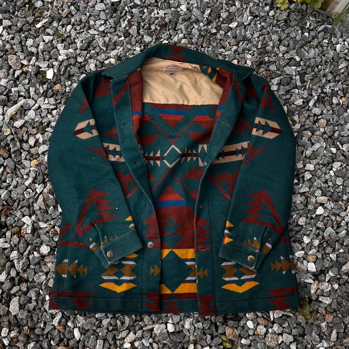80s PENDLETON(USA)아즈텍 패턴 울 자켓(실측확인) 상품이미지3