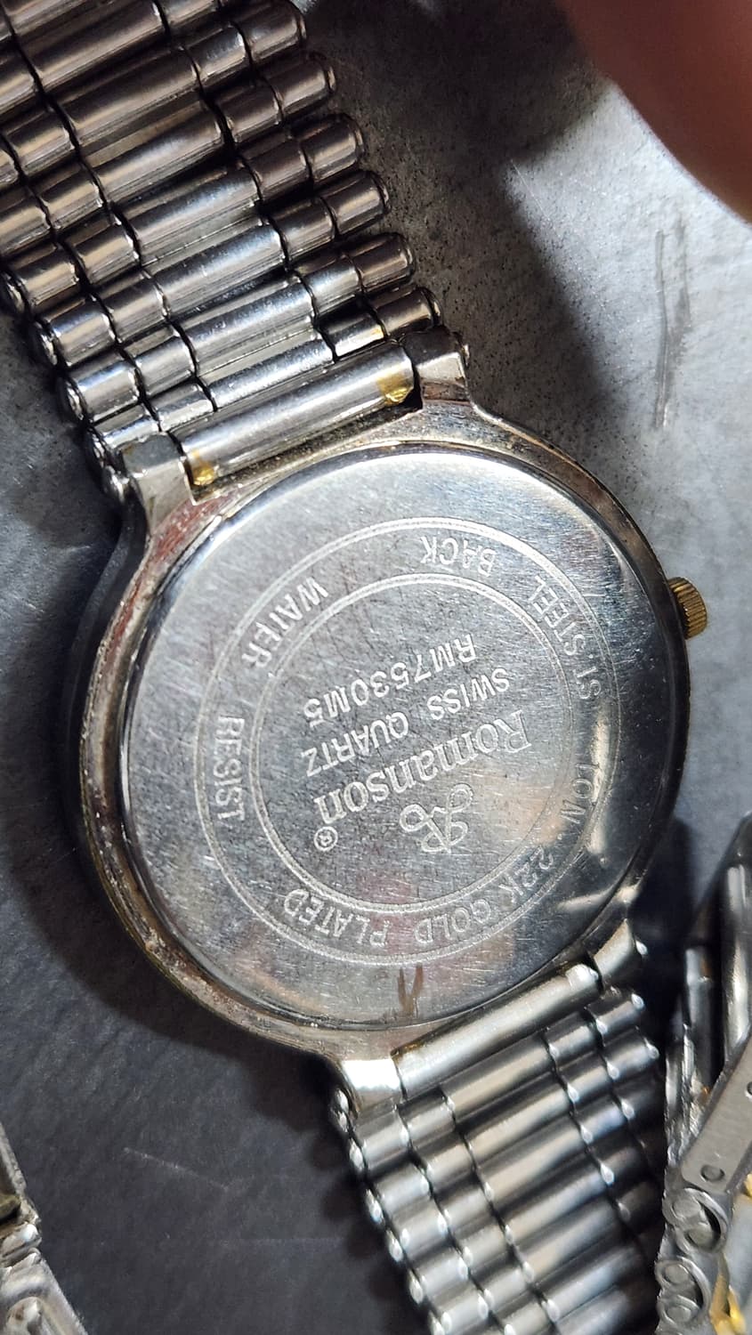 빈티지 로만손 남성용 시계 2개 상품이미지6