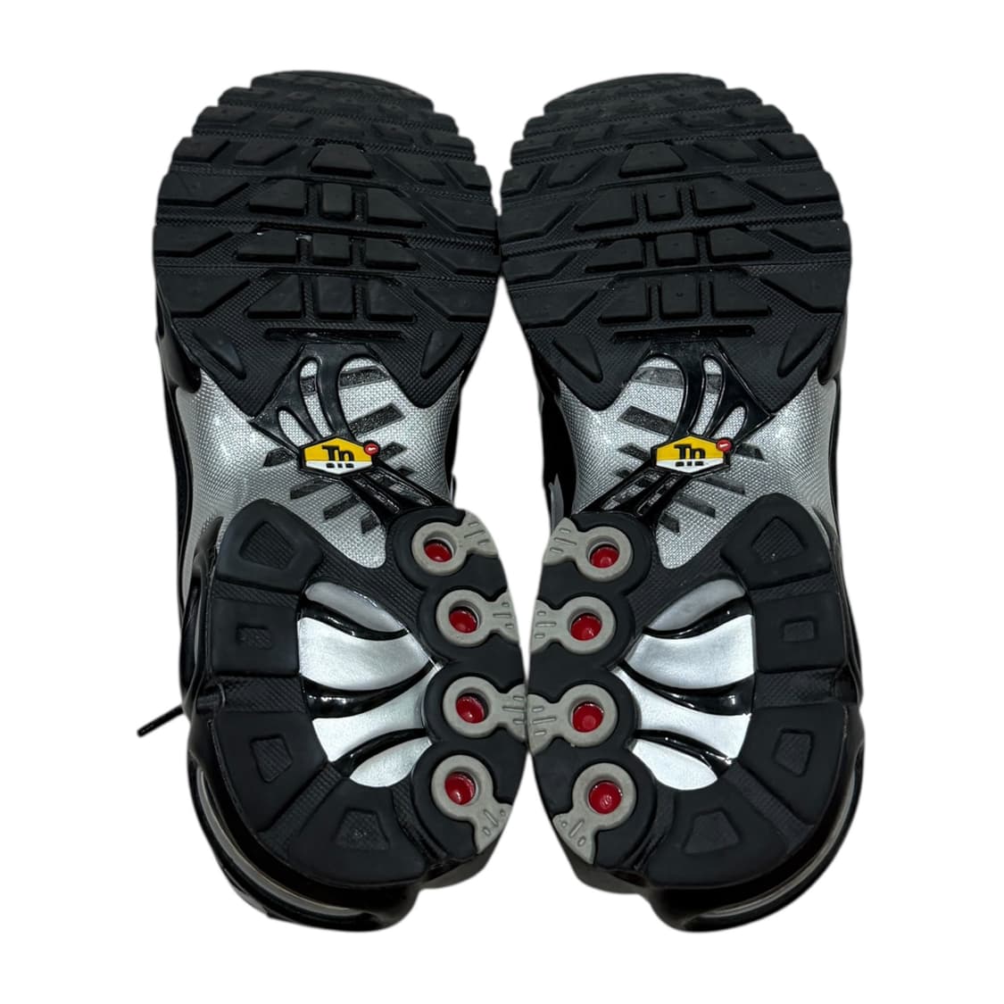 나이키 에어맥스 플러스 프리미엄 블랙 메탈릭 실버 260 상품이미지5