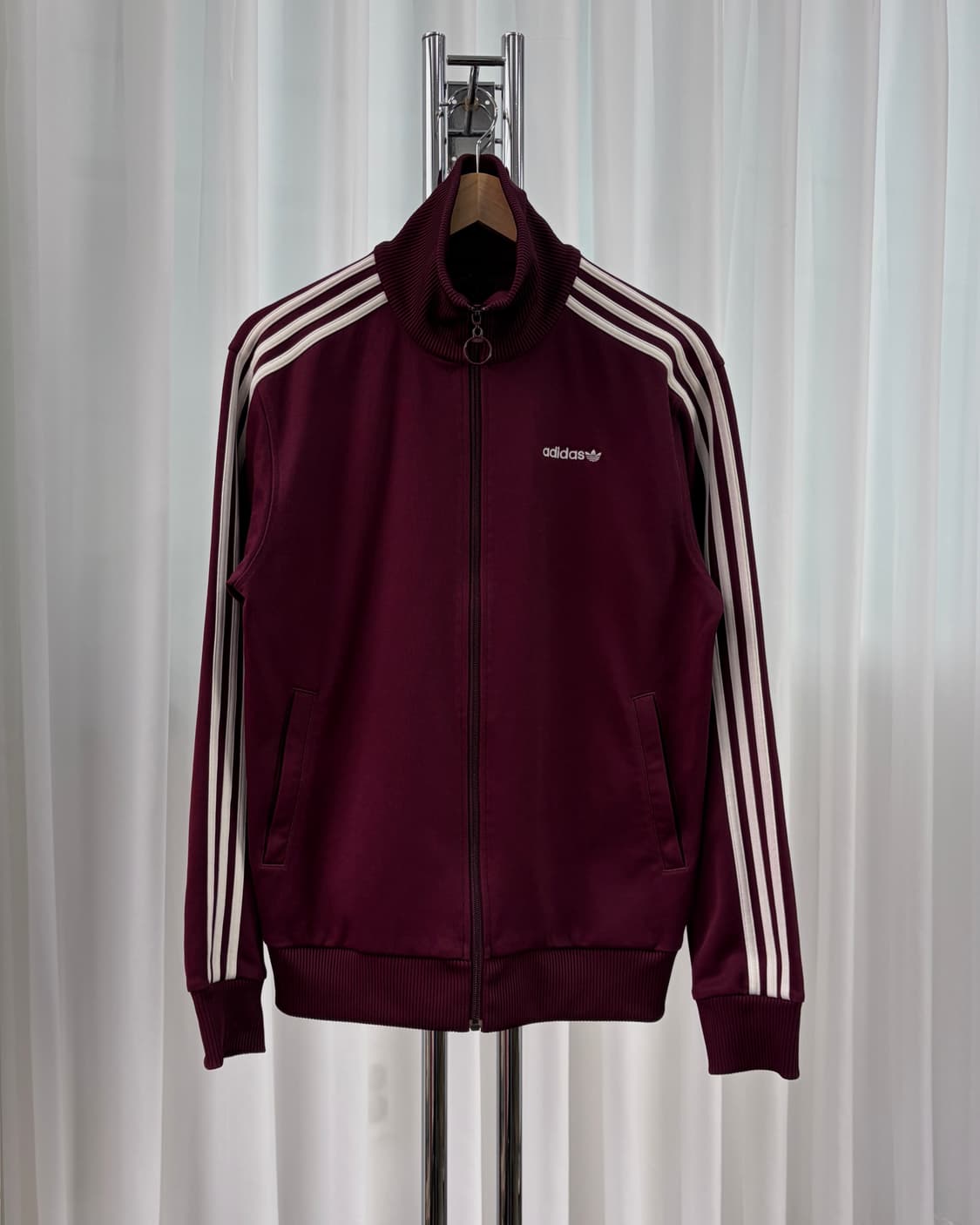 [XL]아디다스 윈터베어 버건디 트랙탑 져지 상품이미지3