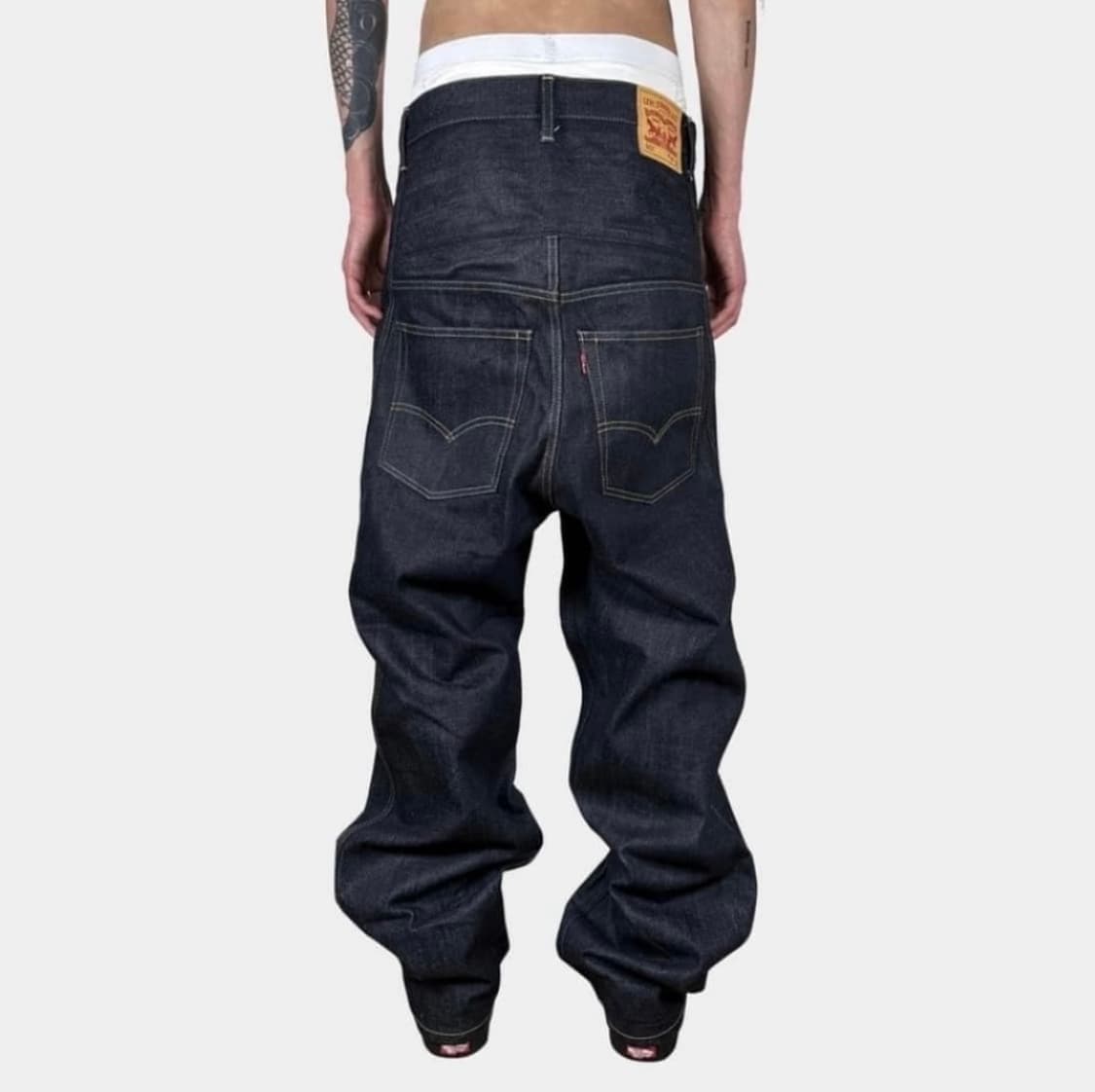 준야와타나베 리바이스 하이라이즈 데님 상품이미지1