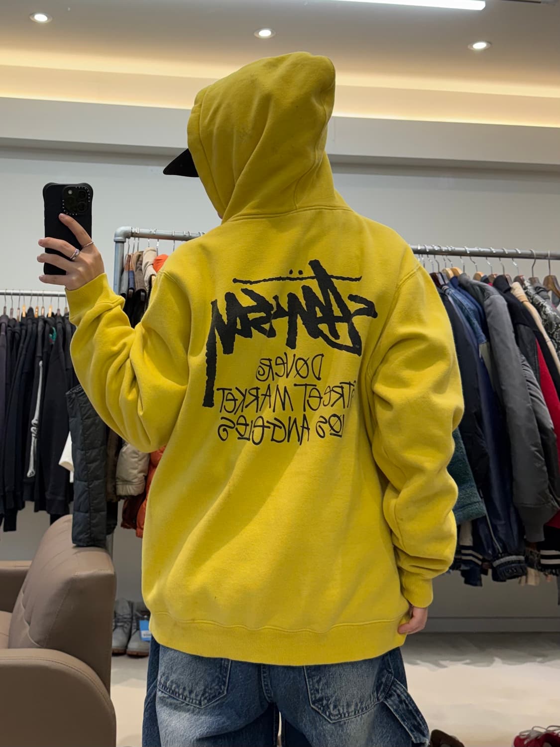 스투시 도버스트릿마켓 LA 후드 상품이미지7