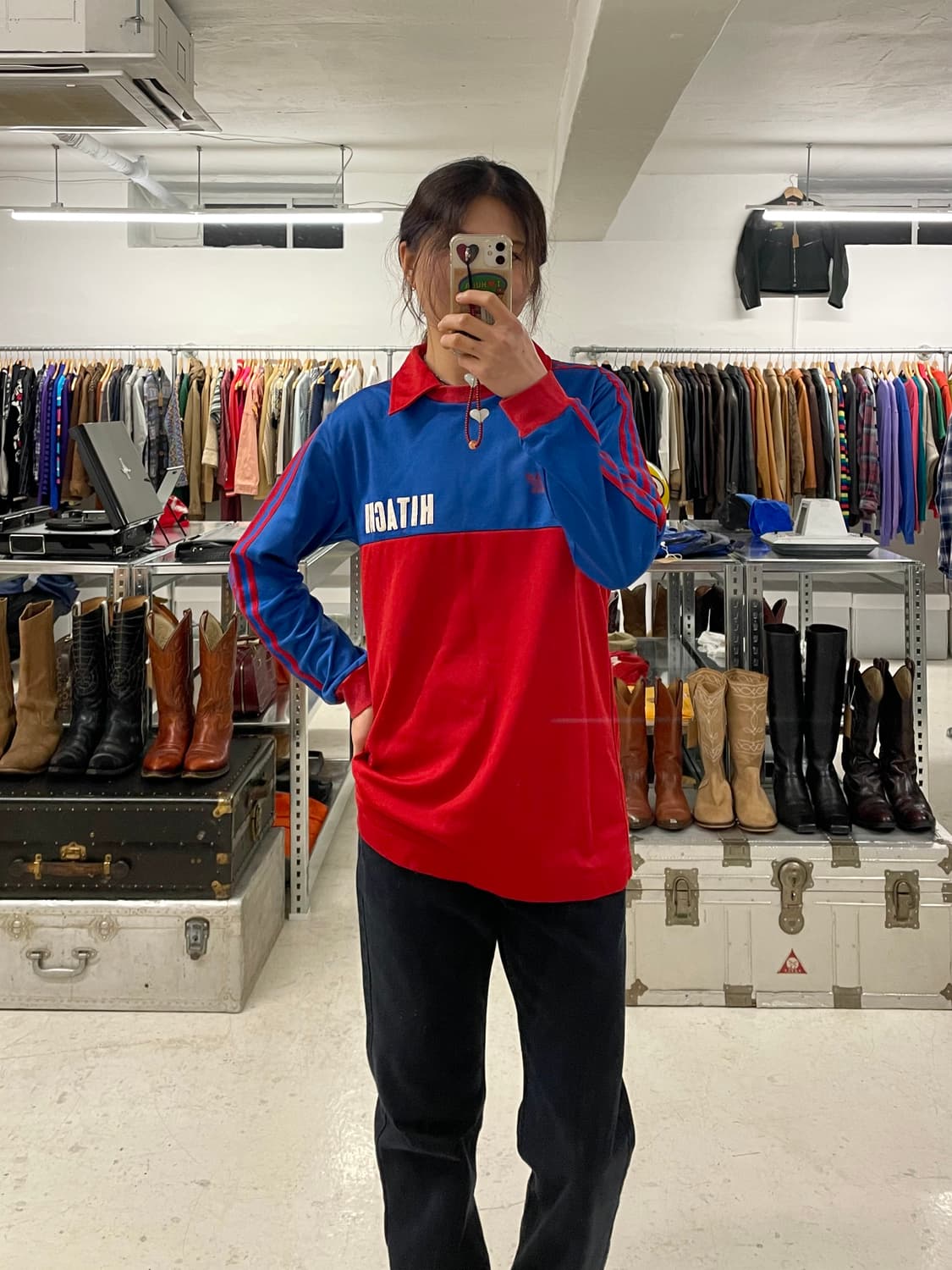 80s ADIDAS 'HITACHI' jersey 아디다스 히타치 져지 상품이미지3