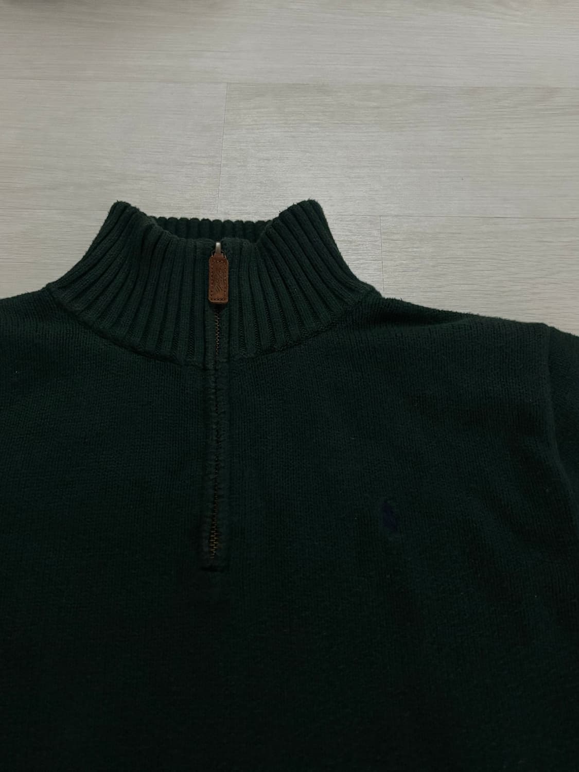 폴로랄프로렌 반집업 가디건 XL 상품이미지6