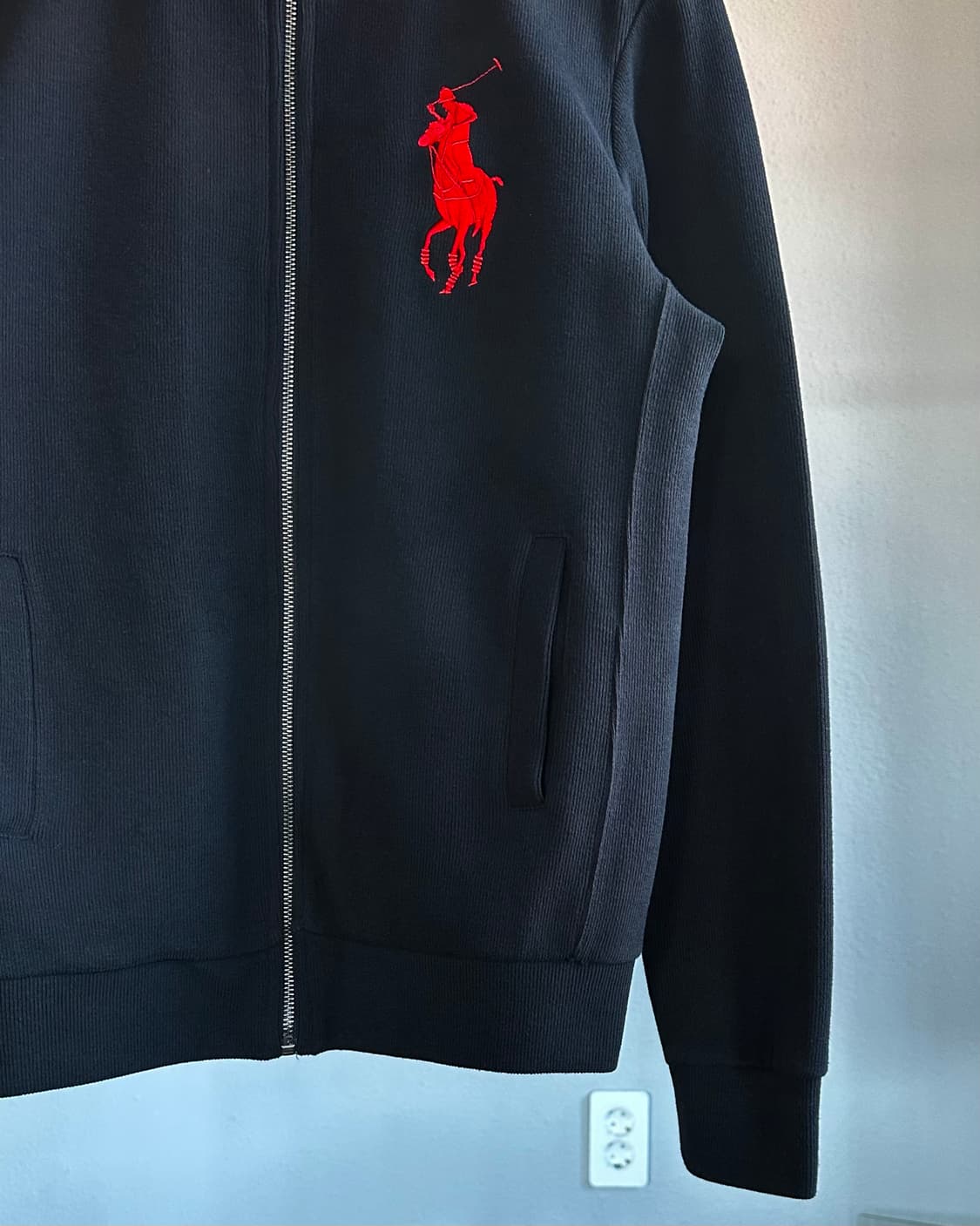 [M]폴로 랄프로렌 빅포니 코튼 니트 집업 상품이미지6