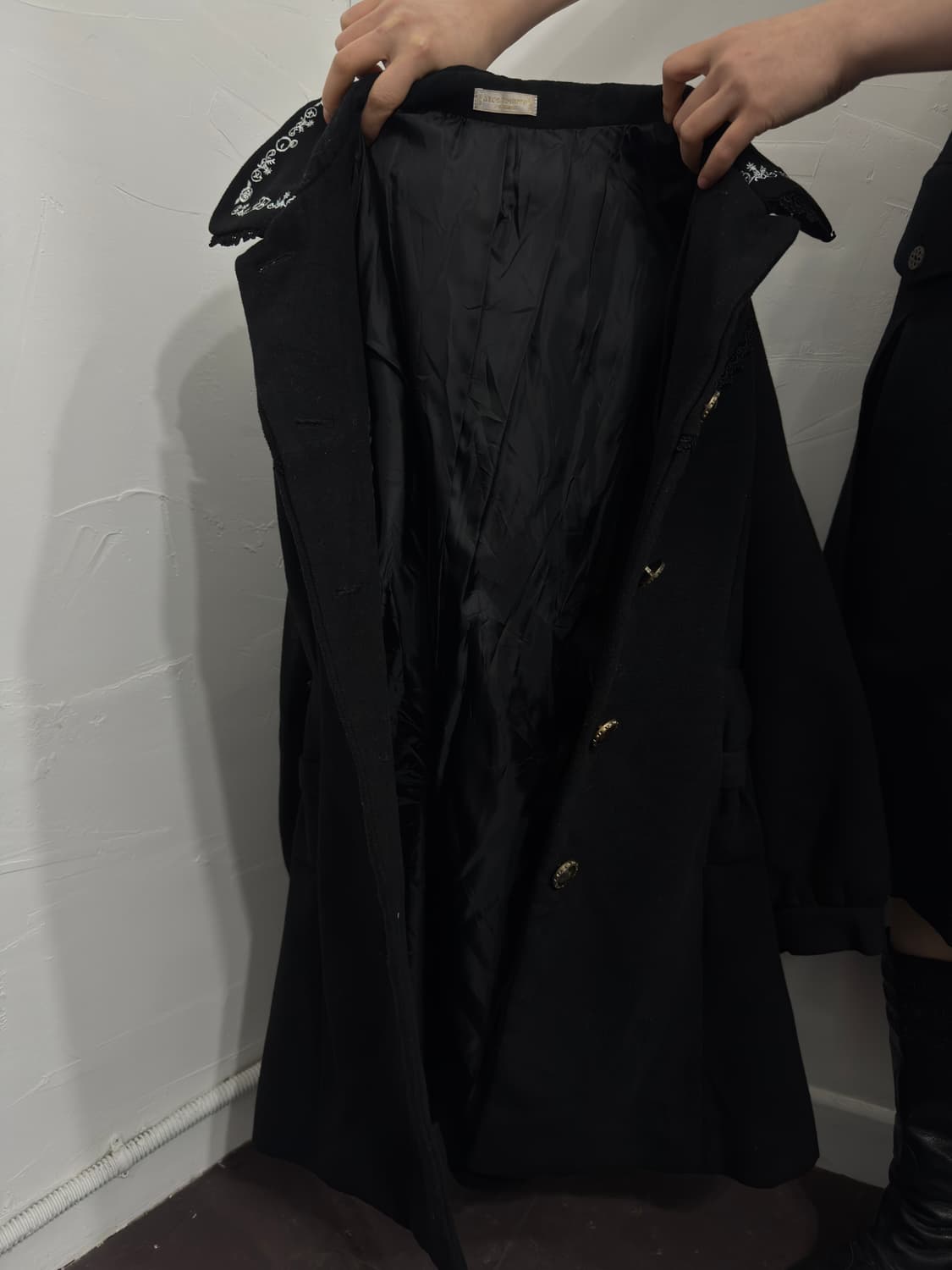 axes femme x disney black lovely coat 상품이미지7