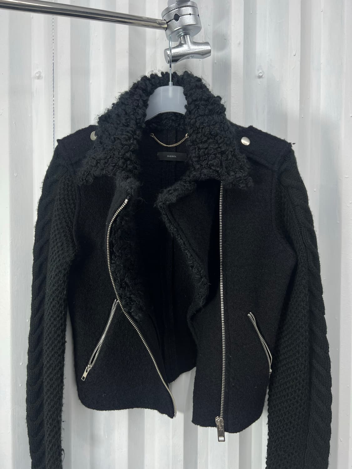 Diesel 축융 라이더자켓 상품이미지9