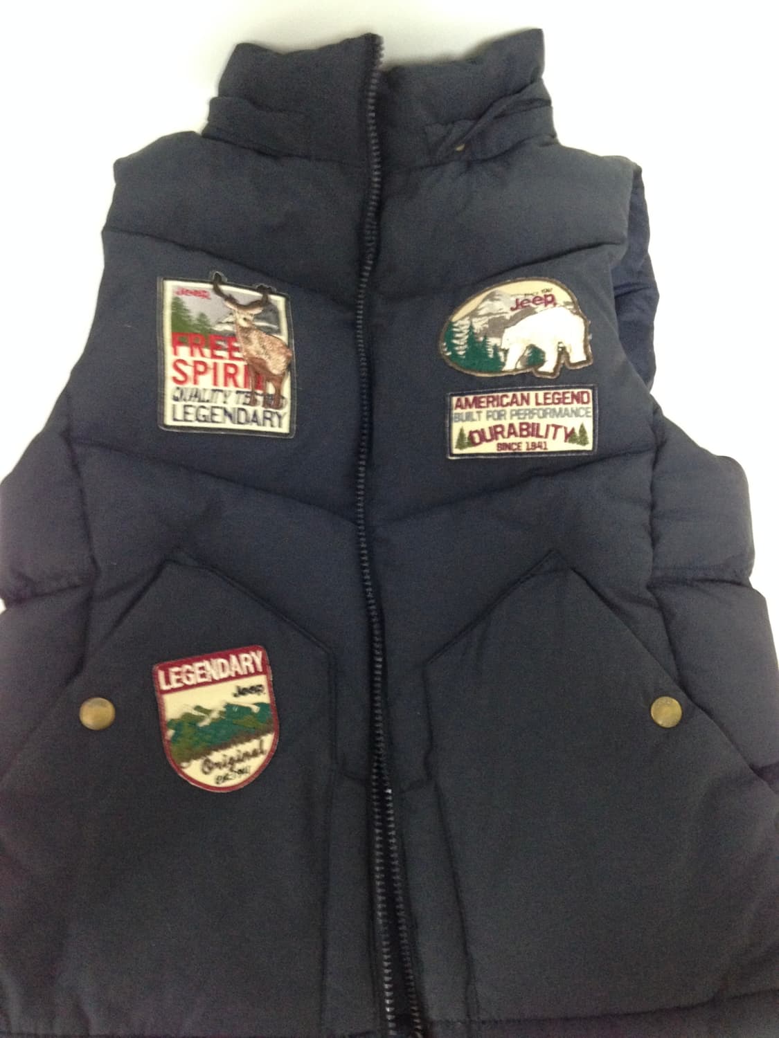 지프 패딩 조끼 상품이미지5